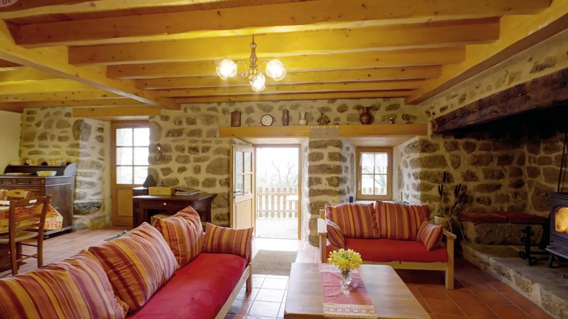 Holiday home Charmant Gite Avec Terrasse, Cheminee Et Jardin, A Proximite Des Bois, Animaux Acceptes - Fr-1-496-205 Saint-Jean-Soleymieux